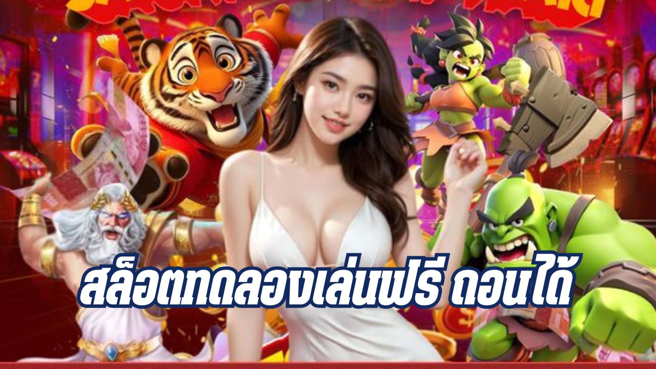 สล็อตทดลองเล่นฟรี ถอนได้